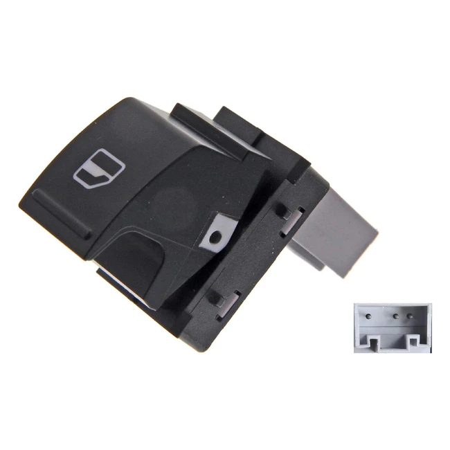 Interrupteur lève-vitre Febibilstein 37485 - Noir