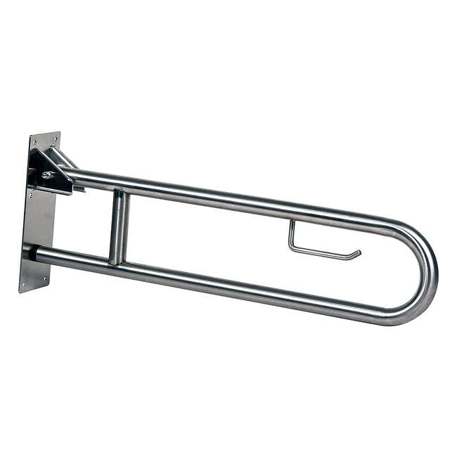 Barra Abatible Inoxidable Timblau TIM52318PS - Ayuda para Personas Mayores y con Discapacidad