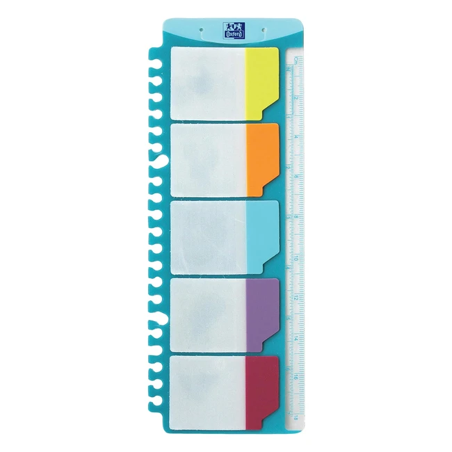 Elba Index Tabs Assorted 25x 9cm - Organize and Mark Pages - Pack of 25