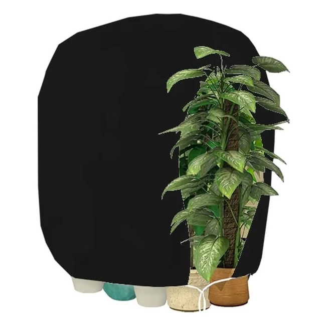 Herilios Winter Schutz fr Pflanzen Frostschutz Pflanzenschutzhaube mit Reiv