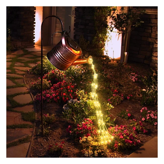 Star Shower Annaffiatoio con Luci LED - Decorazione per Giardino - Effetto Acqua