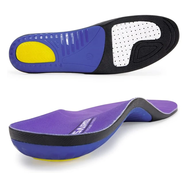 Solette Ortopediche Plantari Larsaro per Fascite Plantare - Supporto Arco, Dolori ai Piedi, Archi Alti - Ref. 12345