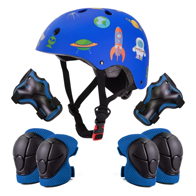 Casco Bicicleta Niños | Protección de Cabeza de Seguridad | Dibujos Animados | Ligero y Transpirable