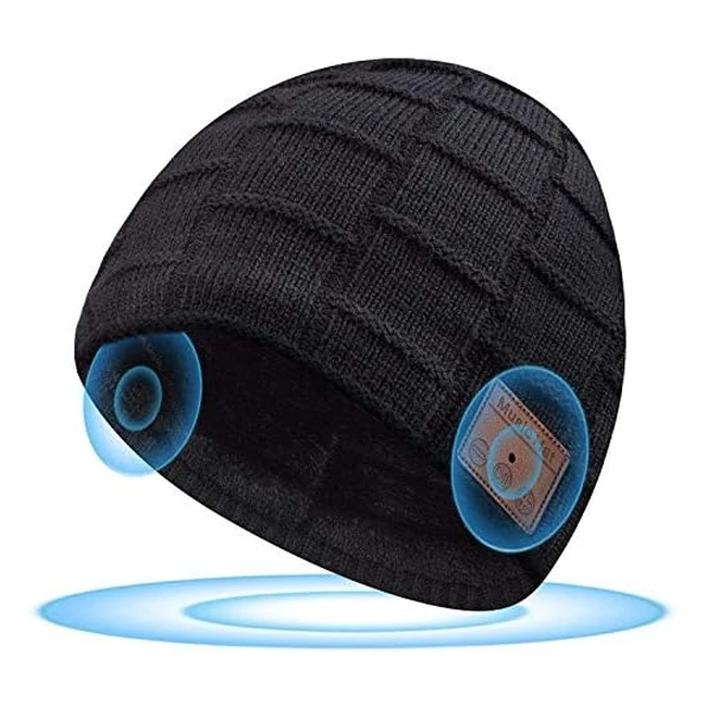 Cappello Bluetooth Invernale con Cuffie Integrate - Hanpure