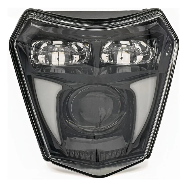MAXTUNED LED Scheinwerfer Black Fog MXT fr KTM SMC REXCEXC F 150200 250300 BJ 
