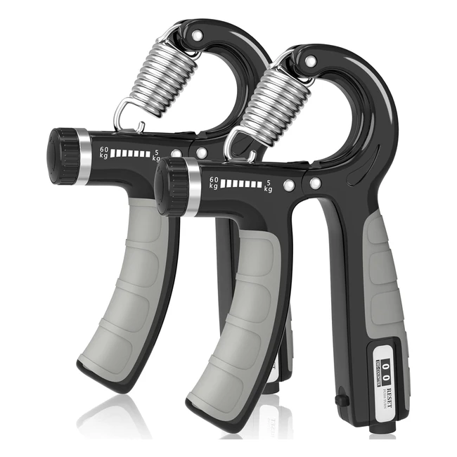 Fortalecedor de Agarre UVKK con Resistencia Ajustable 560kg - Antebrazos y Manos