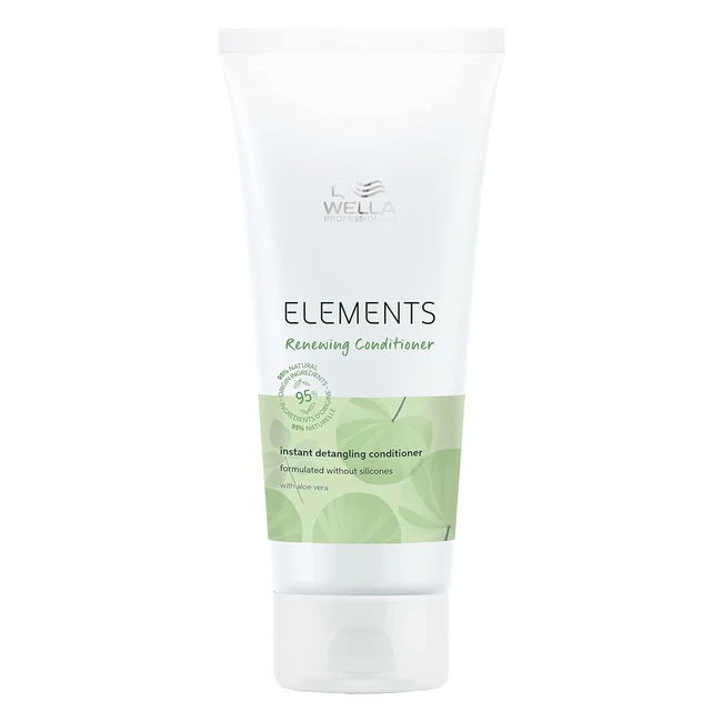 Wella Balsamo Elements Renewing Conditioner 200ml - Rinforza e Idrata i Capelli