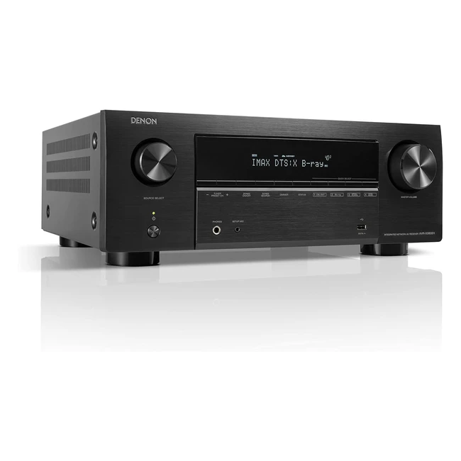 Denon AVCX3800H Récepteur AV 94 canaux avec Auro3D Dolby Atmos DTS:X 8K Bluetooth AirPlay 2