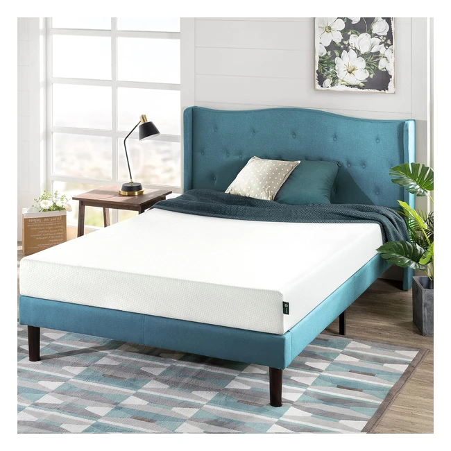 Matelas Zinus Mousse Mémoire de Forme Green Tea 180x200cm - 7 Zones - Hauteur 20cm