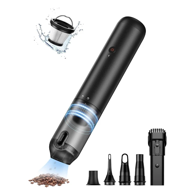 Aspirateur à main sans fil Baseus A3 Lite - 12000pa - Rechargeable - Facile à utiliser