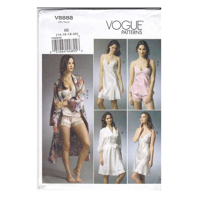 Vogue Patterns Paper Pattern Mesh EE 14161820 - Easy Sewing for Multiple Figures