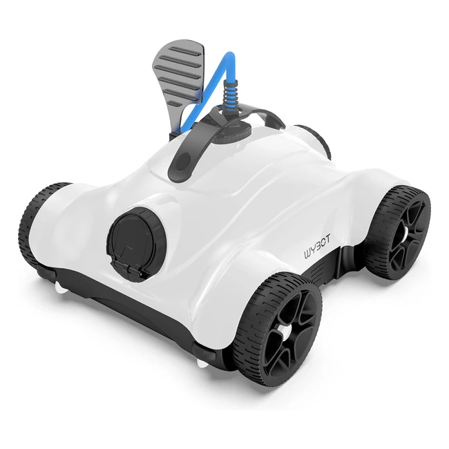 Wybot Robot Piscina 3 Funciones Temporización 123h Limpiafondos Automático 18mh Aspirador