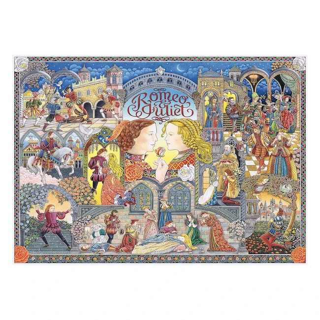Puzzle Ravensburger Roméo et Juliette 1000 pièces - Réf. 16808 - Pour adultes et enfants 12+