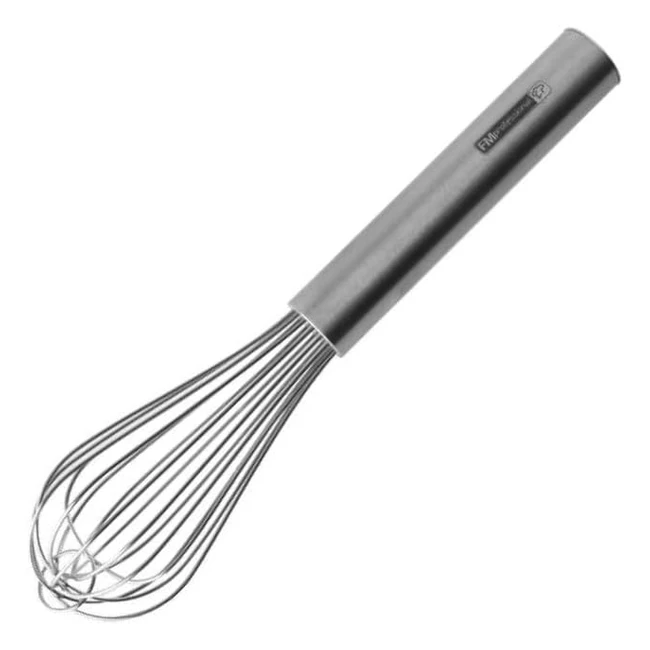 Fouet de Pâtisserie Professionnel FM Professional 21886 - Inox Argent 25 cm
