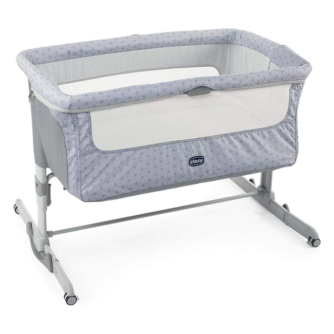 Chicco Next2Me Dream Culla Neonato Fianco Letto - Materasso Traspirante - Spondina Apribile - 4 Ruote - Borsa Viaggio