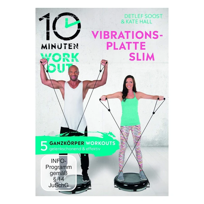 Vibrationsplatte Slim Alemania DVD - Entrenamiento 10 Minutos