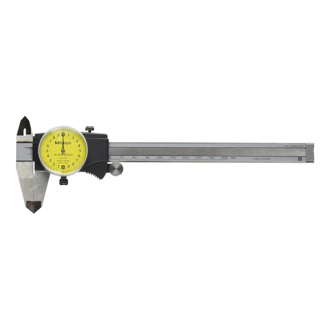 Pied à coulisse cadran Mitutoyo 505730 - Précision 20m - Graduation 0.02mm