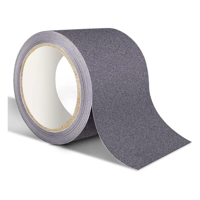 Nastro Antiscivolo Grigio - XFXIA 10cmx5m Alta Trazione