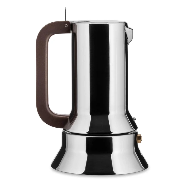 Cafetera Italiana Alessi 90903 de Acero Inoxidable Brillante 1810 - ¡Compra Ahora!