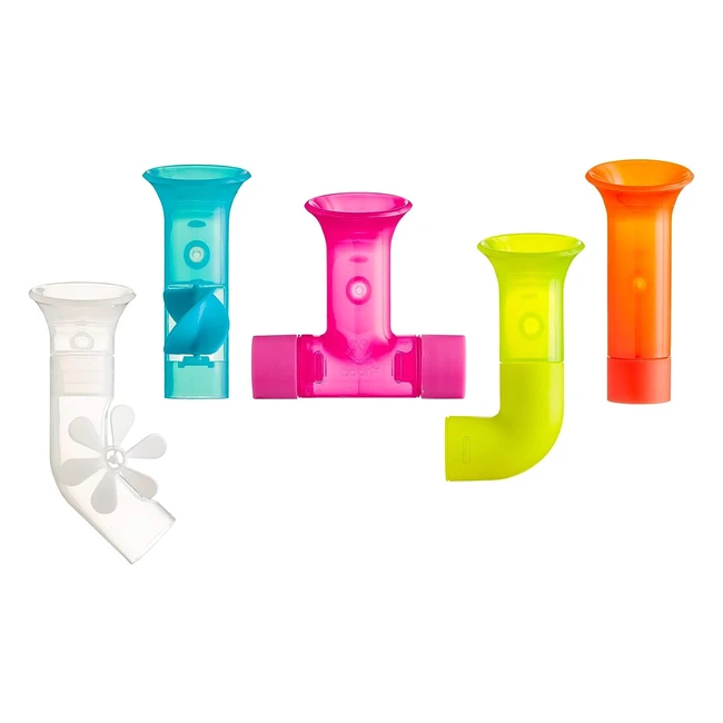 Tomy Boon Pipes Baby Bath Toy - Multicoloured Water Pipes for Babies and Toddlers