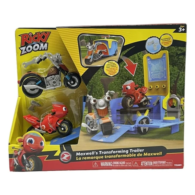 Ricky Zoom T20092 Toy - Zoomtastic Playset with Ricky Maxwell - Fun Features  M