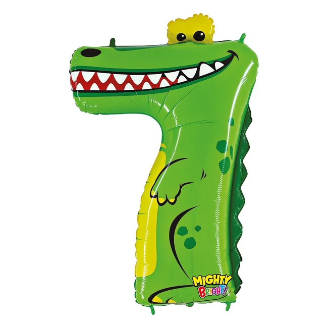 Ballon en aluminium géant Betallic 1016cm, crocodile 178cm, auto joint d'étanchéité