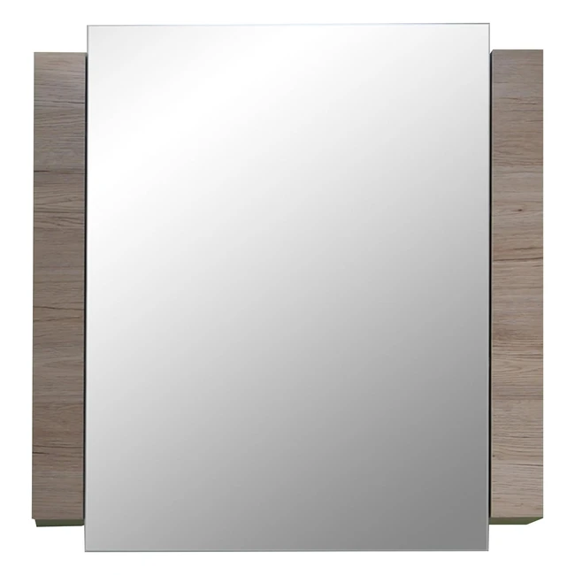 Trendteam Smart Living Badezimmerkommode Campus, Spiegeltür, viel Stauraum