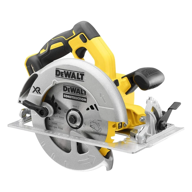 Sierra Circular DeWalt DCS570NTXJ XR 18V 184mm y 65mm Prof Sin Cargador y Batería