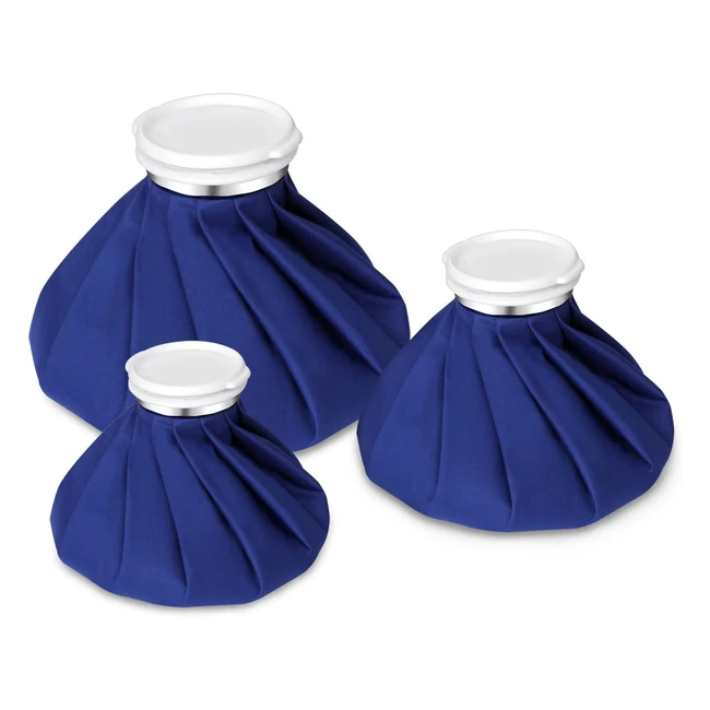 Bolsa de Hielo Reutilizable para Terapia de Calor y Frío - Alivio del Dolor - 3 Tamaños - Modelo 6911