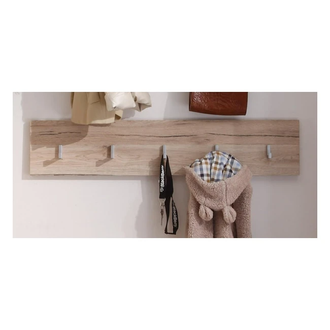 trendteam smart living Malea Garderobe Eiche San Remo 88x18x2 cm