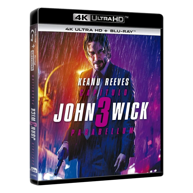 John Wick 3 Parabellum 4K UltraHD BluRay - Achetez Maintenant