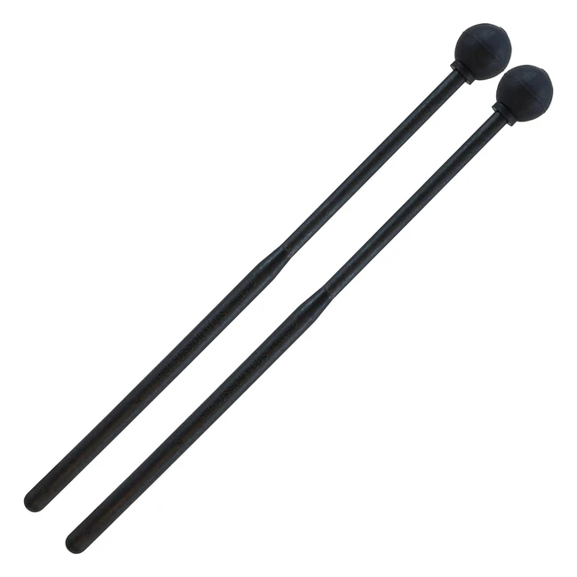 Baguettes pour glockenspiel alto, percussion plus, référence XYZ, embout noir, tige en plastique