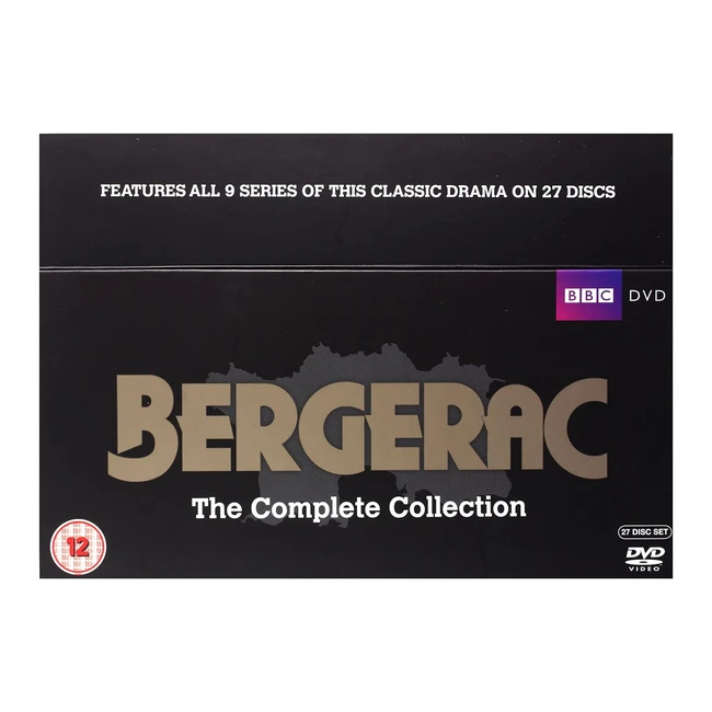 ¡Completo set de cajas Bergerac Reino Unido DVD! ¡Envío gratis!
