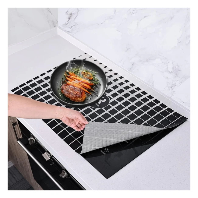 Protection Plaque Induction 78x52cm - Kitchenraku | Réf: 123456 | Anti-rayures, Silicone