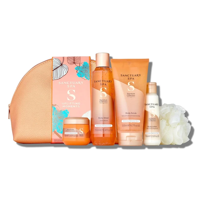Sanctuary Spa Uplifting Moments Gift Set - Vegan, Cruelty-Free, Birthday Gift