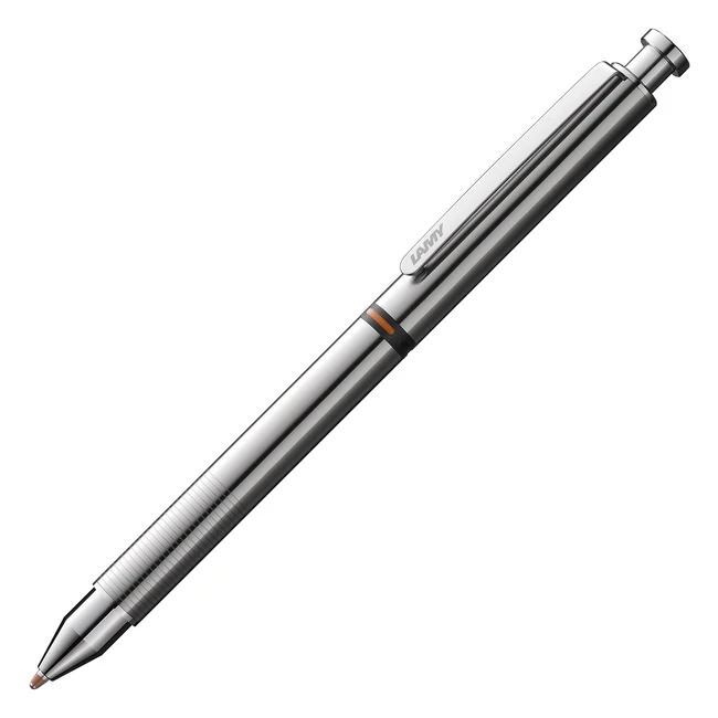Lamy 645 ST Twin Pen - Bolígrafo y Lápiz - Acero Inoxidable - Ref. 05mm