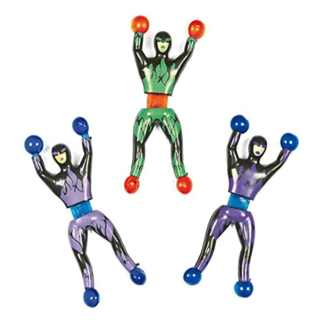 Juguetes trepadores Superhéroes Baker Ross EF878 - Pack de 6