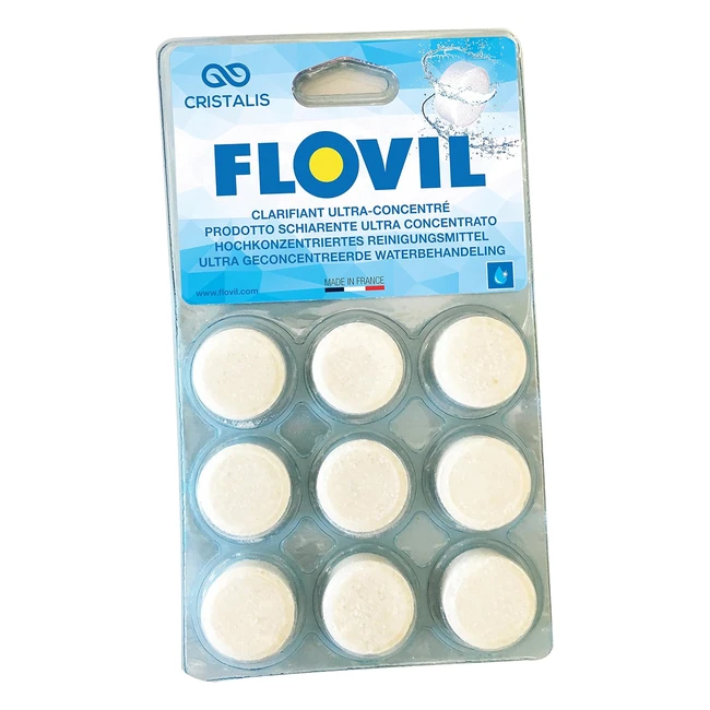 Flovil MD9295 - Flocculante in Pastiglie Super Concentrato - Alta Prestazione
