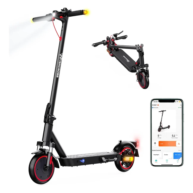 Evercross EV85F Electric Scooters Adult 85 E Scooter Foldable with App - 350W Motor