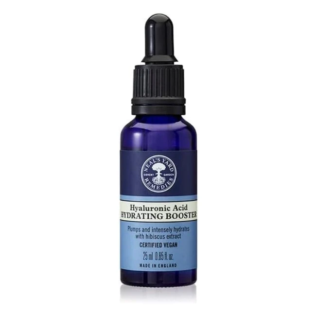 Neal's Yard Remedies Hyaluronic Acid Hydrating Booster - Plumps & Hydrates Skin - Certified Organic & Vegan