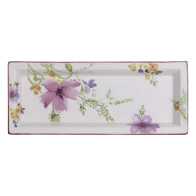 Villeroy & Boch Mariefleur Gifts Rectangular Serving Bowl - Premium Porcelain, Romantic Country Style