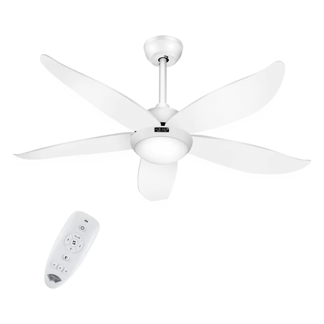 Ventilateur plafond avec lumière et télécommande - Fengyun Ele