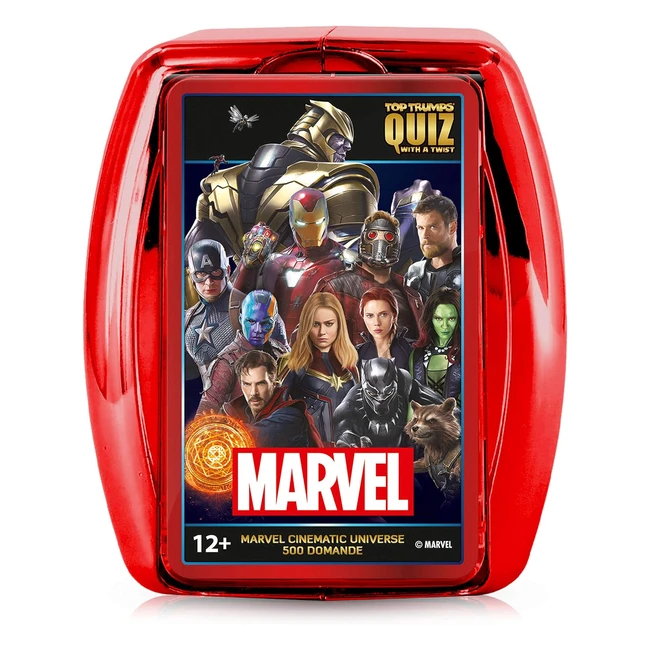 Top Trumps Marvel Cinematic Universe Quiz Game - Edizione Italiana