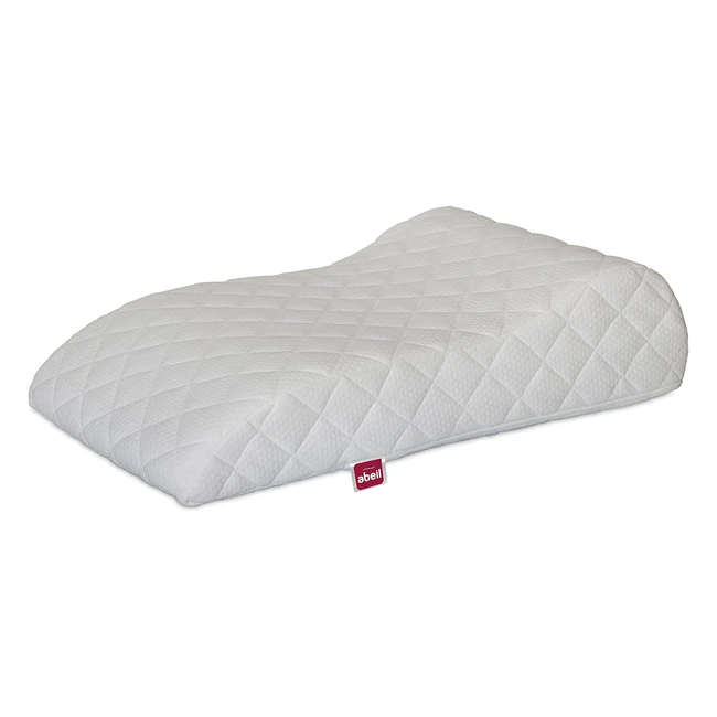 Oreiller Repose Jambes Ergonomique Abiel Blanc 68x40x165cm