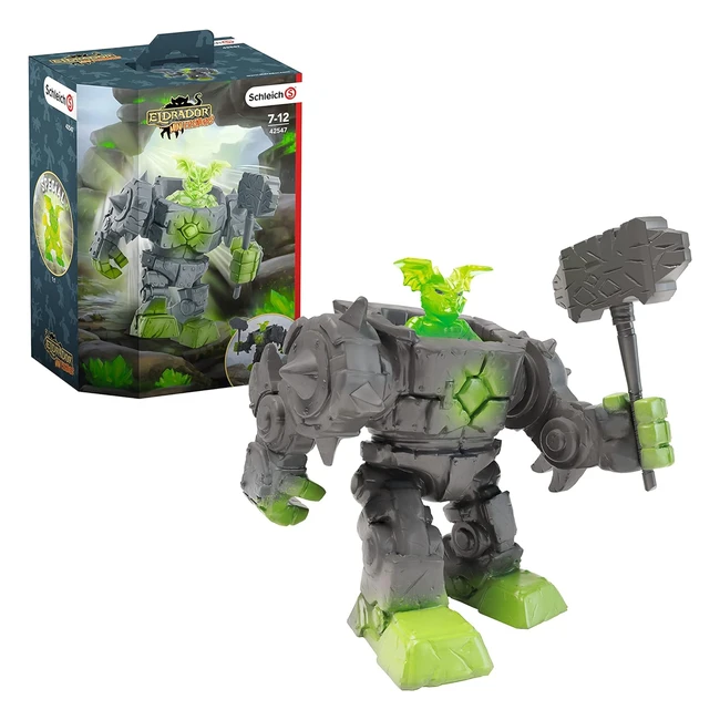 Schleich Robot de Pietra Eldrador Mini Creatures - Referenza XYZ - Giocattolo interattivo per bambini