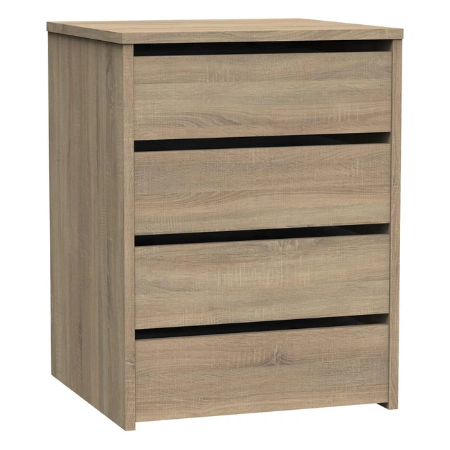 Muebles Pitarch Tibet Cajonera Roble Cambrian 635x46x45cm - Alta Densidad