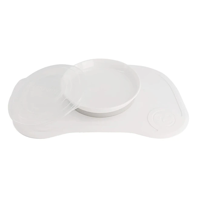 Twistshake Click Mat 38x25 cm - Assiette dapprentissage pour bbs avec couve