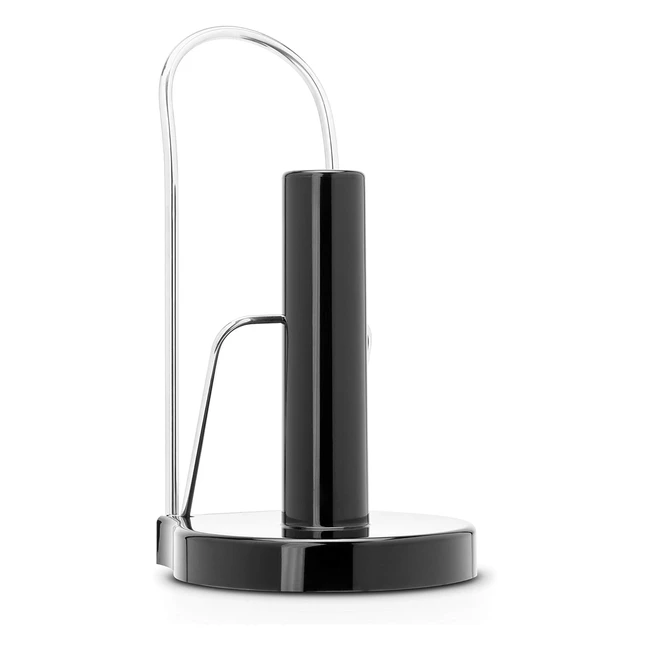 Portarotolo da tavolo Brabantia 493546 con sistema Roll Stop - Inox Lucido