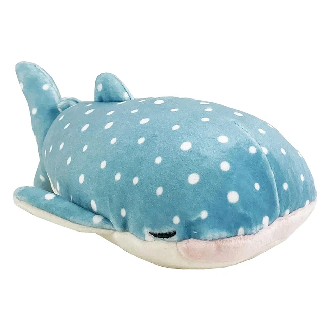 Peluche Nemu Nemu Jinbe le Requin Baleine - Coussin Ultra Doux - Taille S 17 cm