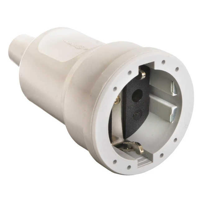 Schwabe PVC-Kupplung 15mm² 230V 16A weiß 62224 - Hohe Qualität